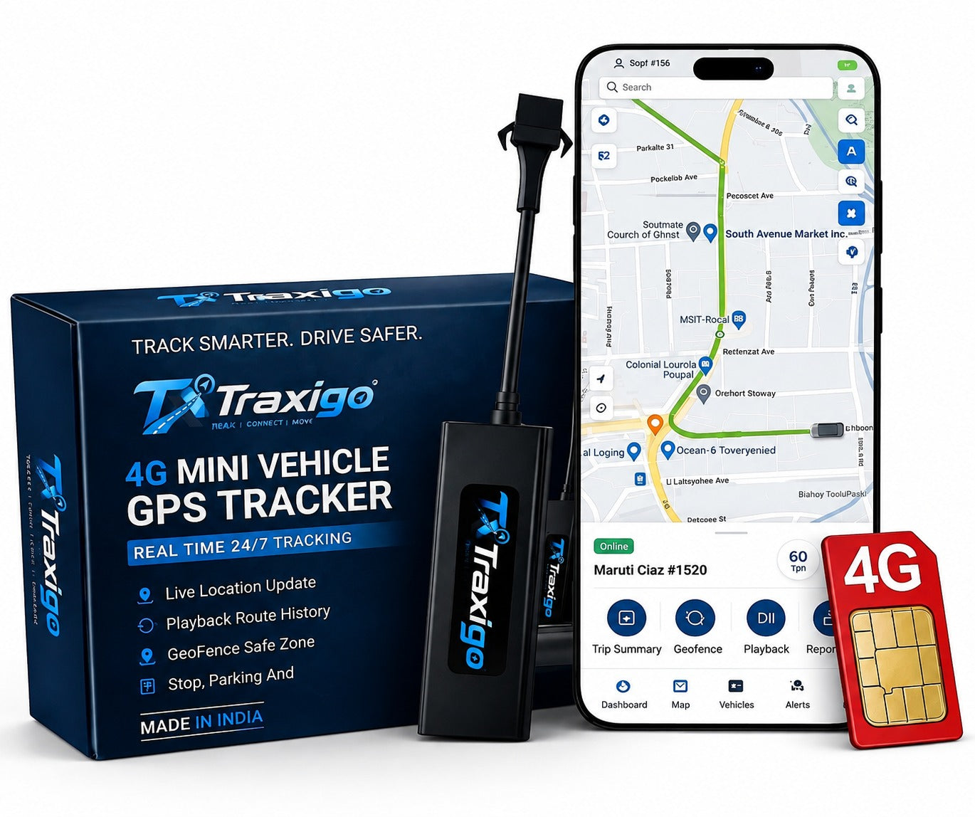 TraxiGo GPS Tracker